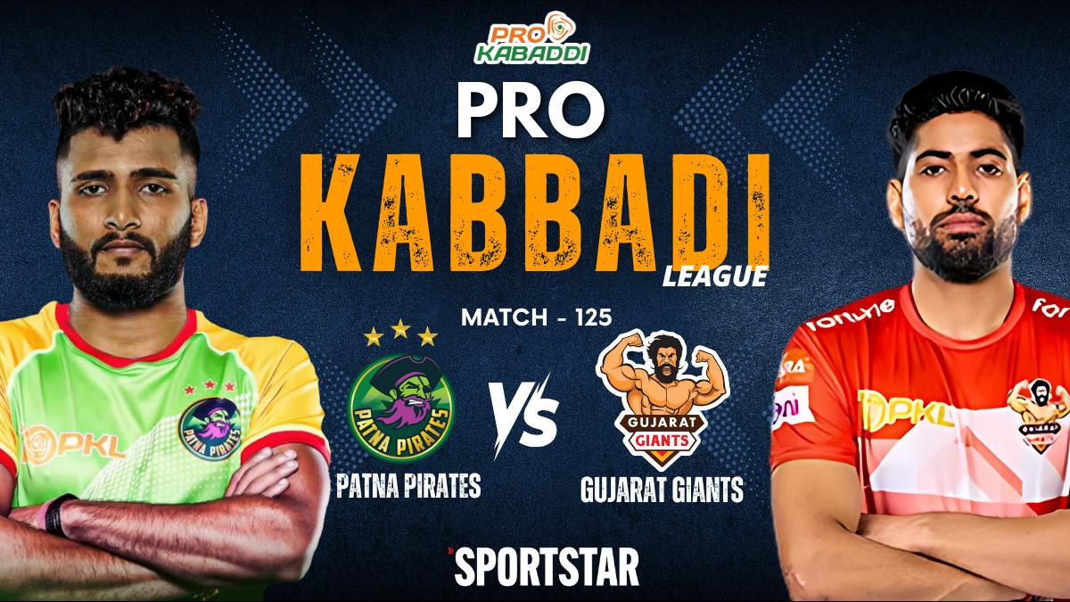 Pro Kabaddi League LIVE Score PKL 2024 Patna Pirates takes on Gujarat